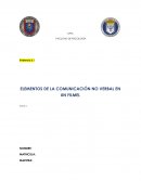 ELEMENTOS DE LA COMUNICACIÓN NO VERBAL EN UN FILME