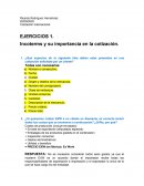 EJERCICIOS 1. Incoterms y su importancia en la cotización