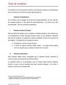 Tipos de muestreo estadístico