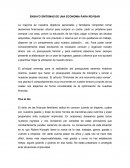 SINTOMAS DE UNA ECONOMIA PARA REVISAR