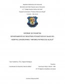 HOSPITAL UNIVERSITARIO “ANTONIO PATRICIO DE ALCALÁ”