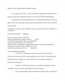 PRÁCTICA DE VALORACIÓN DE IMPORTACIÓN