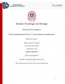 Plan de implementación de las 5’s a microempresas manufactureras