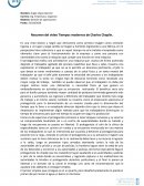 Resumen del video Tiempos modernos de Charles Chaplin