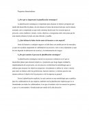 ¿Por qué es importante la planificación estratégica?