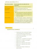 Guía de ejercicios de aplicación de contenidos