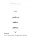 Ensayo Geografía de Colombia