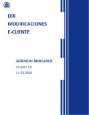 Requerimiento sistema E-Cliente