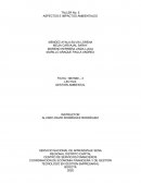 Aspectos e impactos ambientales