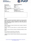 SÍLABO DEL CURSO REDACCIÓN PERIODÍSTICA