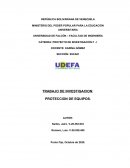 PROTECCION DE EQUIPOS