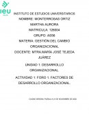 Factores de desarrollo organizacional
