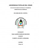 Administracion de empresas, aplicabilidad del control