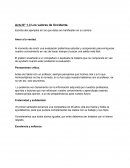 Valores institucionales