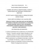 TALLER HORAS CONSTITUCIONALES