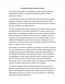 Los determinantes de la salud mental