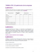 TAREA UT01: El patrimonio de la empresa