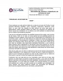 Parafilias: un estudio de caso Reflexion