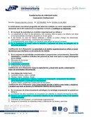 Fundamentos de Administración . Evaluación Institucional