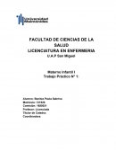 Materno Infantil I Trabajo Práctico N° 1: