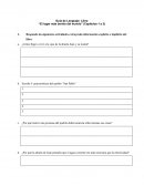 Guía de Lenguaje: Libro “El lugar más bonito del mundo”