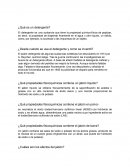 ¿Qué es un detergente?