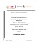 Sintesis de pelicula ¨yo antes de ti¨