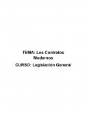 CONTRATOS MODERNOS