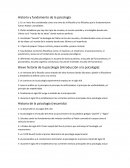 Apuntes psicologia. Historia y fundamento de la psicología