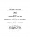 INTRODUCCIÓN A LA INVESTIGACION Y PENSAMIENTO CRITICO