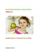 ALIMENTACION Y NUTRICION DE 0-6 AÑOS