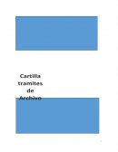Cartilla tramites de archivo