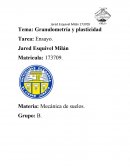 Granulometría y plasticidad
