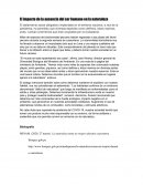 Nota periodística del impacto del ser humano en la naturaleza durante la cuarentena