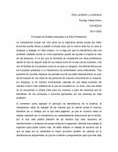 Principios de Bioética Aplicados a la Ética Profesional