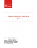 Propuesta de mejora a una tienda de ropa