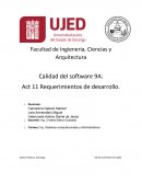 Calidad del software 9A