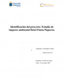 Identificación del proyecto: Estudio de impacto ambiental Hotel Punta Piqueros