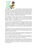 Análisis de la fábila del grillo maestro