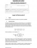 Ingeniería de Control Guía de práctica Semana 11