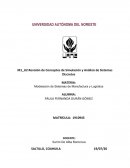 Modelación de Sistemas de manufactura y logistica