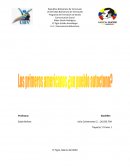 Los primeros americanos ¿Un pueblo autoctono?