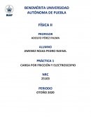 Cargas por friccion y electroscopio