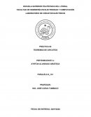 PRÁCTICA #3 TEOREMAS DE CIRCUITOS