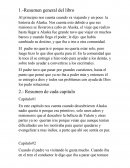 Resumen libro Miel del cadaver del Leon
