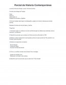 Parcial de Historia Contemporánea