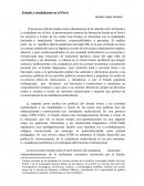 Estado y ciudadanía en el Perú. Sinesio López (Lectura)