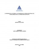 LA PROPIEDAD DE LAS TIERRAS Y SU TRANSICIÓN EN LA PRODUCCIÓN FEUDAL DEL ESTADO ABSOLUTISTA A LA PRODUCCIÓN CAPITALISTA