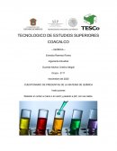 CUESTIONARIO DE PREGUNTAS DE LA MATERIA DE QUÍMICA