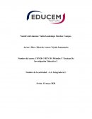 Métodos Y Técnicas De Investigación Educativa